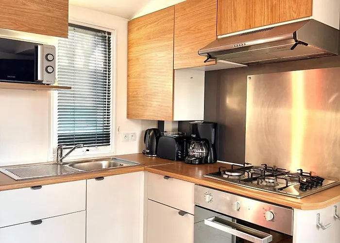 Camping Eden - Mobil-home Premium Avec Piscine